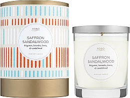 Kobo Saffron Sandalwood - Świeca zapachowa — Zdjęcie N2