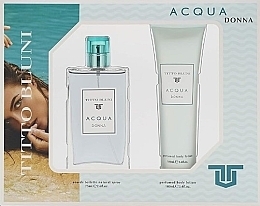 Kup Titto Bluni Acqua Donna - Zestaw (edt/75ml + b/lot/100ml)