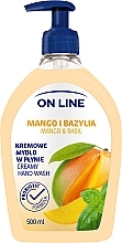 Mydło w płynie Mango i bazylia - On Line  — Zdjęcie N1