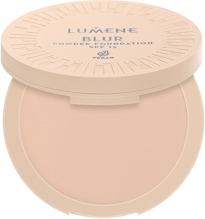 Podkład w kremie do twarzy - Lumene Blur Longwear Powder Foundation SPF 15 — Zdjęcie N1