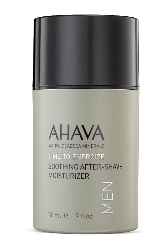 Kojący krem nawilżający po goleniu - Ahava Time To Energize Soothing After-Shave Moisturizer — Zdjęcie N1