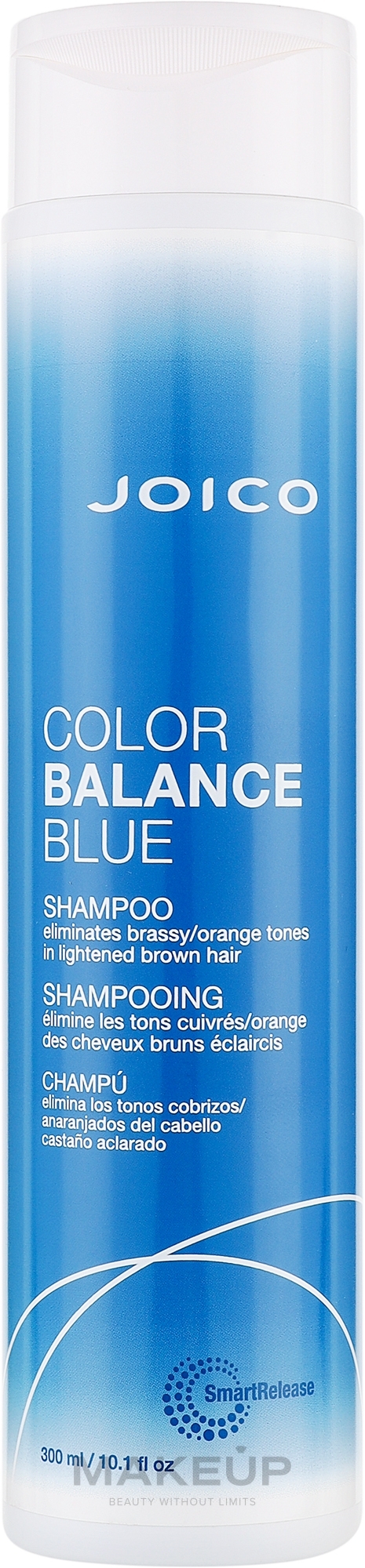 Szampon do włosów w odcieniach jasnego brązu - Joico Color Balance Blue Shampoo — Zdjęcie 300 ml