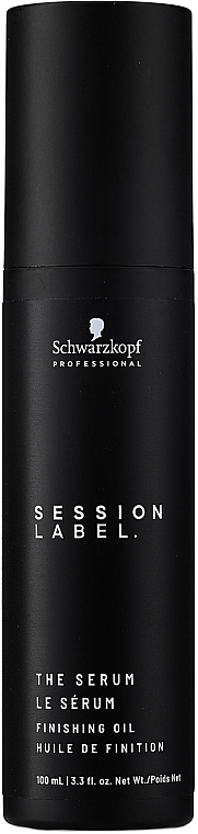 Serum do włosów - Schwarzkopf Professional Session Label The Serum Finishing Oil — Zdjęcie N1