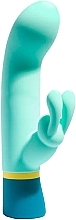 Wibrator króliczek, niebieski - Platanomelon Gus Basics Bunny Vibrator — Zdjęcie N1