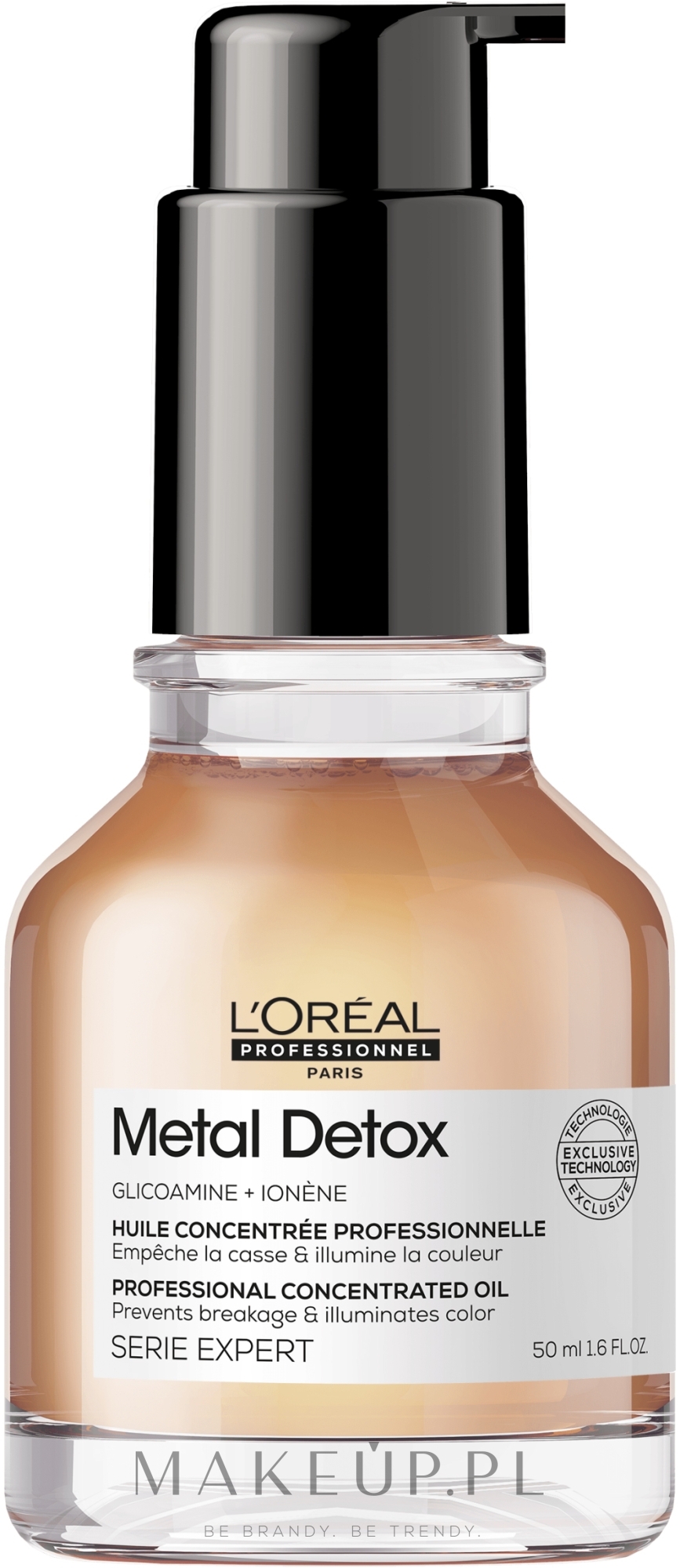 Skoncentrowany olejek do włosów - L'Oréal Professionnel Serie Expert Metal Detox Oil — Zdjęcie 50 ml