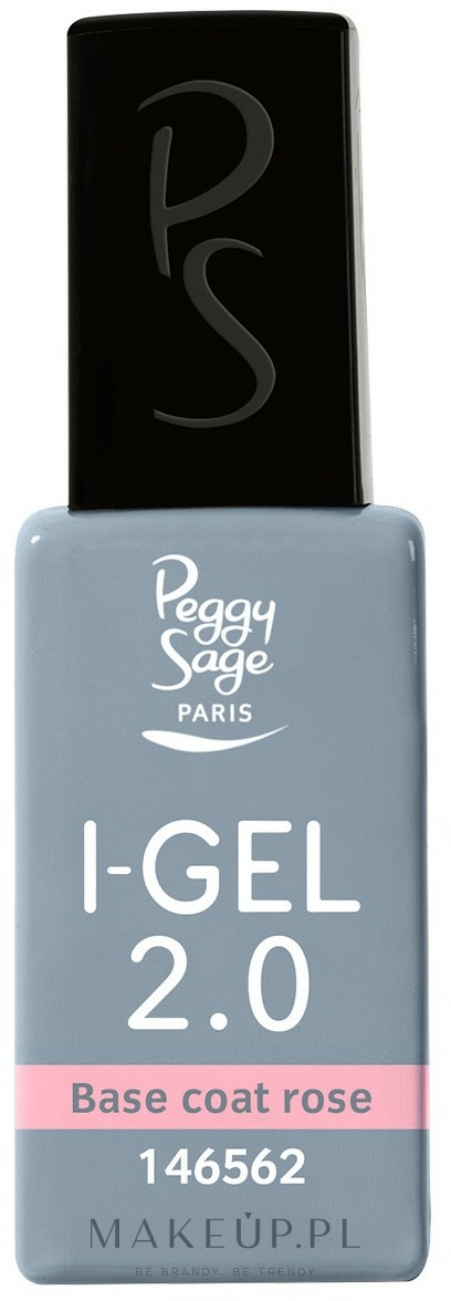 Baza pod lakier do paznokci - Peggy Sage I-GEL 2.0 UV&LED Base Coat — Zdjęcie Rose