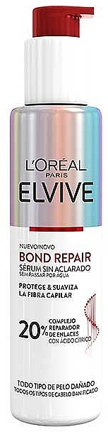 Serum odbudowujące włosy bez spłukiwania - L'oreal Paris Elvive Bond Repair — Zdjęcie N1