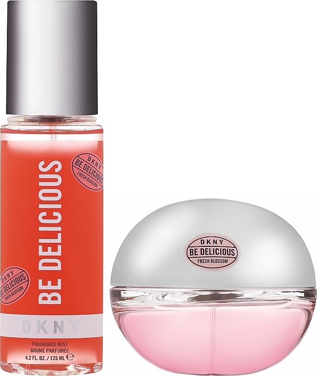 DKNY Be Delicious Fresh Blossom - Zestaw (edp/100ml + mist/125ml + bag) — Zdjęcie N1