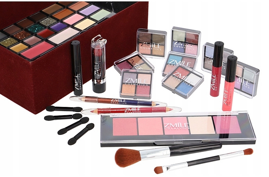 Zestaw, 74 produktów - Zmile Cosmetics Beauty Case Velvety Set — Zdjęcie N3