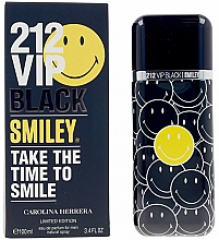 Carolina Herrera 212 VIP Black Smiley - Woda perfumowana — Zdjęcie N2