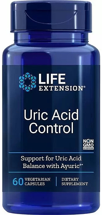 Suplement diety Kontrola kwasu moczowego - Life Extension Uric Acid Control — Zdjęcie N1