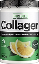 Kolagen z witaminą C i cynkiem, lemoniada - Pure Gold Collagen Marha — Zdjęcie N1