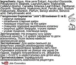 Odmładzające serum z kwasem hialuronowym i witaminą C - Jole Vitamin C Serum — Zdjęcie N2