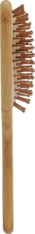 Kwadratowa szczotka do włosów, bambus, L - Olivia Garden Bamboo Touch Massage — Zdjęcie N2
