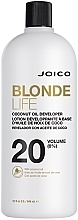 Krem utleniający 6% - Joico Blonde Life Coconut Oil Developer 20 Volume — Zdjęcie N1