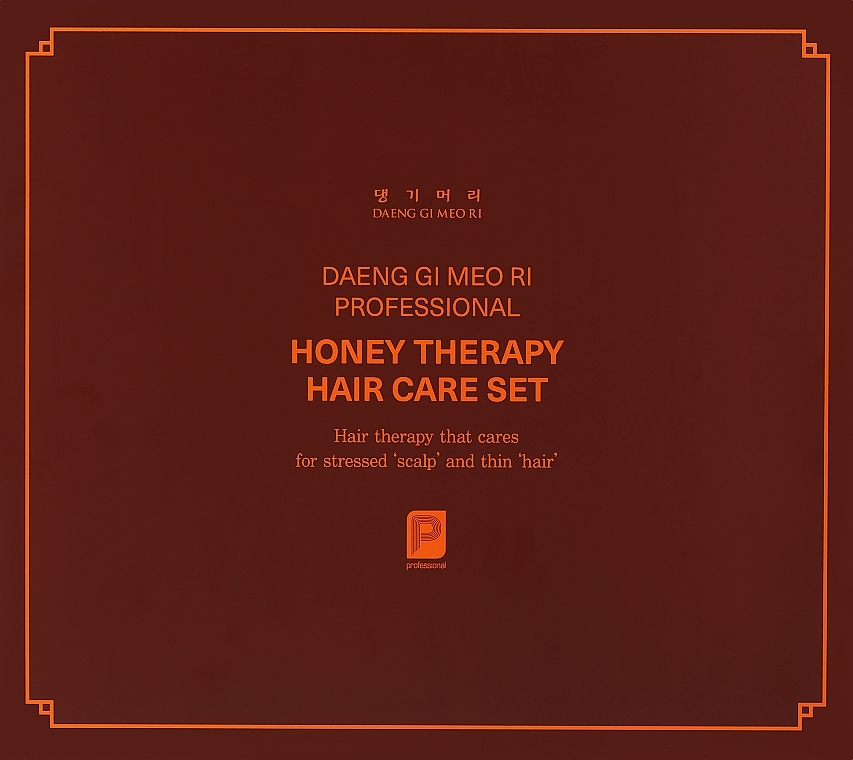 Zestaw - Daeng Gi Meo Ri Professional Honey Therapy Set (h/shm/2x400ml + h/cond/400ml) — Zdjęcie N1