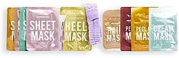 Kalendarz adwentowy - Makeup Revolution Skin 12 Days of Face, Body & Hair Mask Advent Calendar — Zdjęcie N2