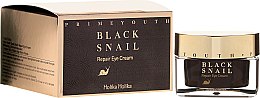 Kup Regenerujący krem pod oczy ze śluzem czarnego ślimaka - Holika Holika Prime Youth Black Snail Repair Eye Cream