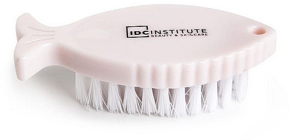 Szczoteczka do paznokci, różowa - IDC Institute Nail Brush — Zdjęcie N1