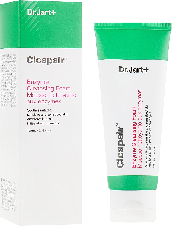 Pianka enzymatyczna do twarzy - Dr. Jart+ Cicapair Enzyme Cleansing Foam