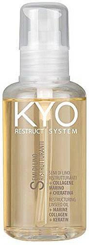Regenerujące serum do włosów Kolagen morski i keratyna - Kyo Restruct Crystals Care Serum — Zdjęcie N1