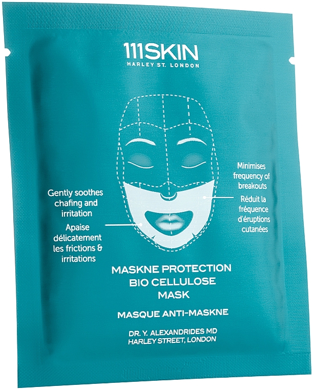 Maska dla skóry problematycznej - 111Skin Maskne Protection Bio Cellulose Mask — Zdjęcie N1