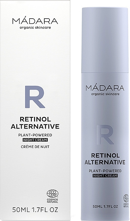 Krem na noc do twarzy - Madara Cosmetics Retinol Alternative Plant-Powered Night Cream — Zdjęcie N1