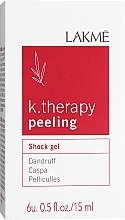 Intensywna kuracja szokowa na powracający łupież - Lakmé K.Therapy Peeling Shock Gel — Zdjęcie N2