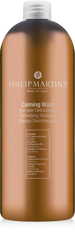 Szampon do włosów i wrażliwej skóry głowy - Philip Martin's Calming Wash Shampoo — Zdjęcie N4
