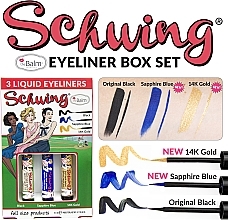 Zestaw - theBalm Ladies Schwing Liquid Eyeliner Trio (eye/liner/3x1.7ml) — Zdjęcie N14