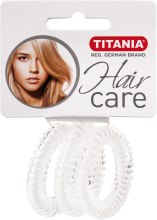 Kup Gumka do włosów Anti Ziep (przezroczysta, śr. 4 cm, 3 szt.) - Titania
