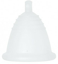 Kup Kubeczek menstruacyjny z kulką, rozmiar M, przezroczysty - MeLuna Sport Shorty Menstrual Cup Ball