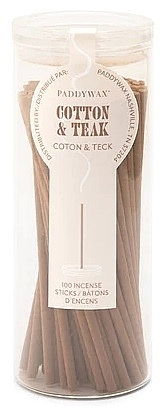 Patyczki zapachowe - Paddywax Haze Cotton & Teak Incense Sticks — Zdjęcie N1