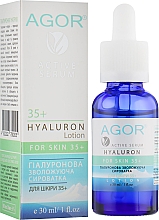Kup Serum nawilżające z kwasem hialuronowym 35+ - Agor Hyaluron Active Serum