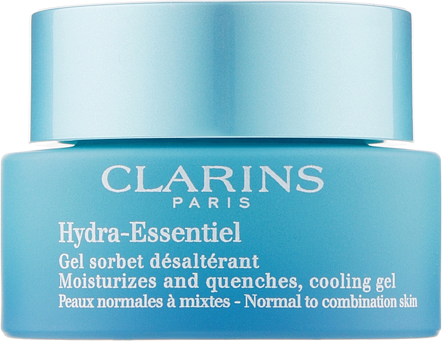 Nawilżający żel chłodzący do skóry normalnej i mieszanej - Clarins Hydra-Essentiel Normal to Combination Skin Gel