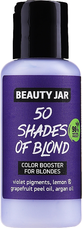 Booster do włosów podkreślający kolor dla blondynek - Beauty Jar 50 Shades Of Blond Color Booster