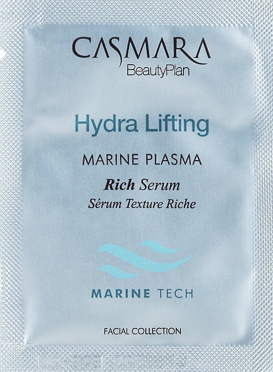 PREZENT! Serum ujędrniające plus 24 godziny Ocean Miracle - Casmara Hydra Lifting Marine Plasma Rich Serum — Zdjęcie N1