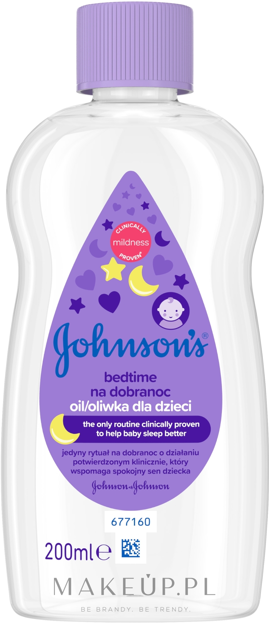 Kojąca oliwka dla dzieci na dobranoc - Johnson’s® Baby Bedtime — Zdjęcie 200 ml