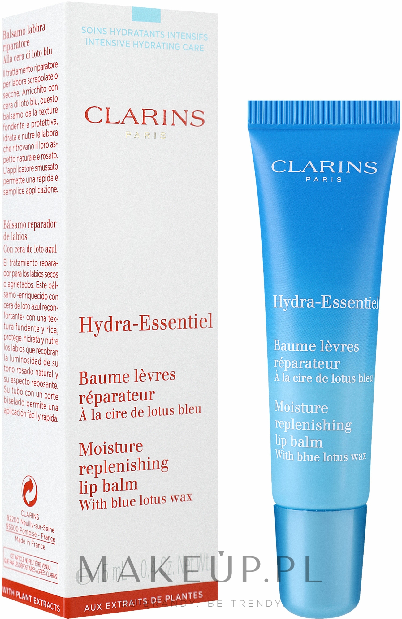 Nawilżający balsam do ust - Clarins Hydra-Essentiel Moisture Replenishing Lip Balm — Zdjęcie 15 ml