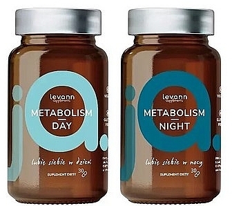 Suplement diety na metabolizm - Levann Metabolism Day & Night — Zdjęcie N1