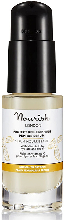 Rewitalizujące serum peptydowe - Nourish London Protect Replenishing Peptide Serum — Zdjęcie N1