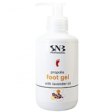 Żel do stóp z propolisem i olejkiem lawendowym - SNB Professional Foot Gel With Propolis And Lavender Oil — Zdjęcie N2