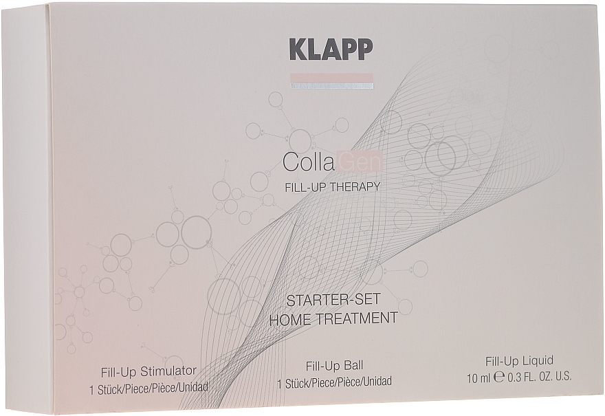 Zestaw startowy do twarzy - Klapp Collagen Starter Set Home Treatment — Zdjęcie N1