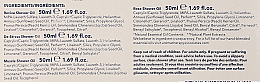 Zestaw - Aromatherapy Associates Mini Shower Oil Travel & Discovery Collection (sh/oil/4x50ml + pouch) — Zdjęcie N3