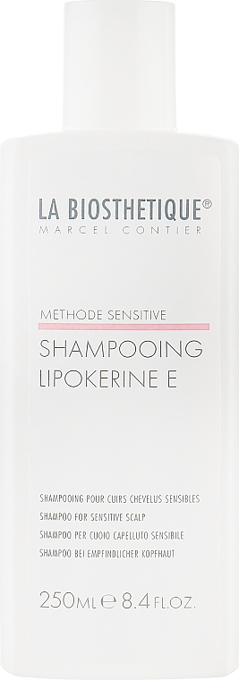 Szampon strukturyzujący do wrażliwej skóry głowy - La Biosthétique Methode Sensitive Shampooing Lipokérine E