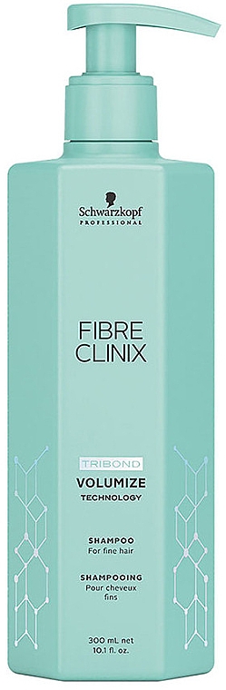 Szampon zwiększający objętość włosów - Schwarzkopf Professional Fibre Clinix Volumize Shampoo — Zdjęcie N1