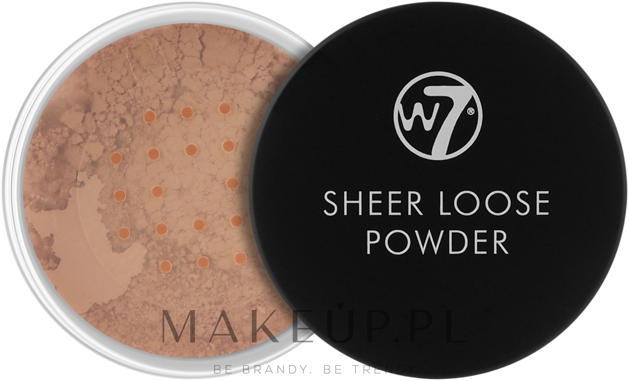 Sypki puder do twarzy - W7 Sheer Loose Powder — Zdjęcie Ivory