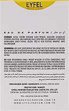 Eyfel Perfume M-1 Aqua Di Gioo - Woda perfumowana  — Zdjęcie N3