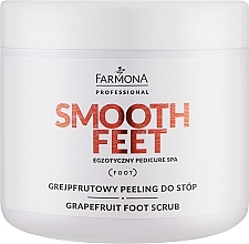 Kup Grejpfrutowy peeling do stóp - Farmona Professional Smooth Feet Egzotyczny pedicure Spa