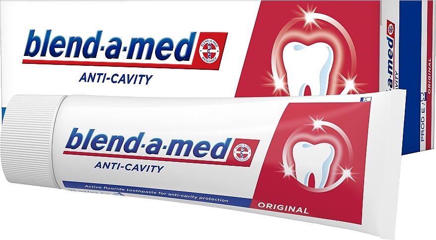 Przeciwpróchnicza pasta do zębów - Blend-a-med Anti-Cavity Original — Zdjęcie N4
